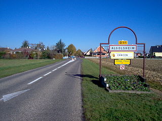 Algolsheim Commune in Grand Est, France