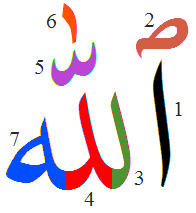 فائل:Allah Calligraphy.xcf