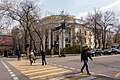 * Nomination: Zebra crossing at the intersection of Nazarbayev Avenue and Töle Bi street in Almaly district, Almaty --MB-one 08:47, 19 April 2024 (UTC) * Review Needs perspective correction (e.g., sign on the left) --Mike Peel 06:45, 23 April 2024 (UTC)