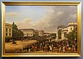 Parade on Opernplatz in 1822 by Franz Krüger, 1820s
