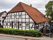 Der Alte Krug in Talle, eines der ältesten Gasthäuser in Lippe (mittlerweile außer Betrieb)