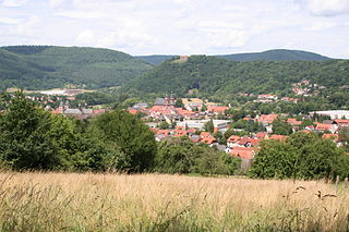 <span class="mw-page-title-main">Amorbach</span> Town in Bavaria, Germany