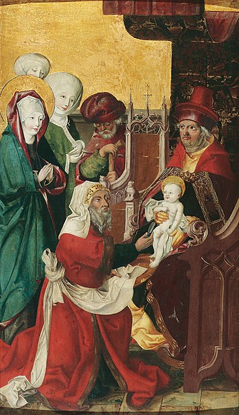 File:Anonymous - Beschneidung Christi (Innenseite), Maria einer Heimsuchung (Außenseite) - 4959 - Kunsthistorisches Museum.jpg
