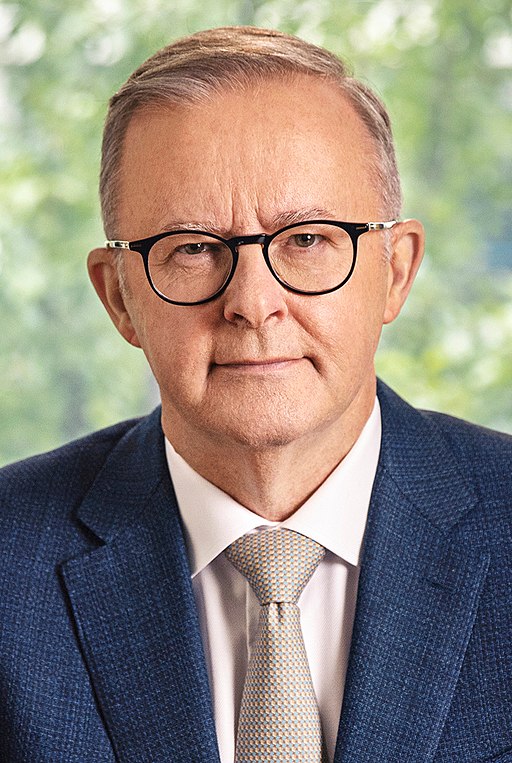 Anthony Albanese portrait (cropped)