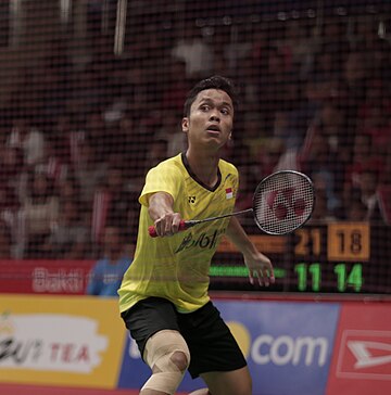 File:Anthony Sinisuka Ginting - Indonesia Masters 2018.jpg