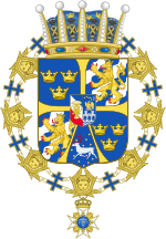 Description de l'image Armoiries du Prince Gustaf Adolf Oscar de Suède.svg.