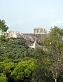 Akropolis vanop de Philopappusheuvel