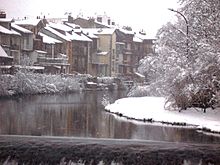 Houses along the Jordanne