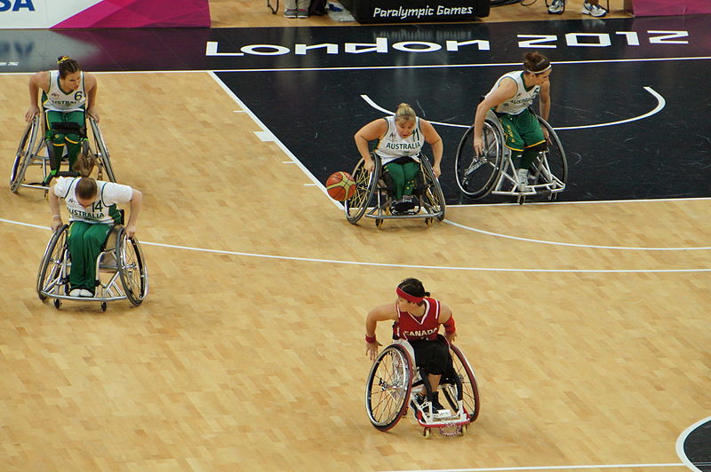 File:Australia - Canada, women's wheelchair basketball at Paralympics 2012 - 2.jpg