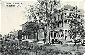 Avenue Grande Île, um 1910