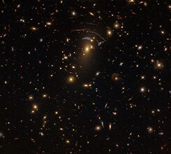 SDSS J1138+2754 taken by Hubble's WFC3 camera.[9]