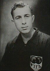 Bernard Vukas played 59 matches for the team from 1948 to 1957
