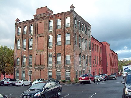 Bethlehem Silk Mill, built in 1886, at 38 W. Goepp St.