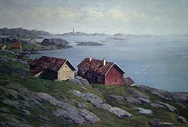 Kystlandskap fra 1879