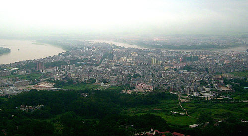 Guiping, seen from Mt. Xi