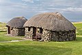Restitutions de black houses au Skye Museum of Island Life à Kilmuir (Highland council area).