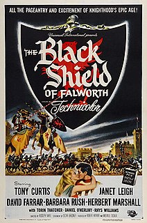 <i>The Black Shield of Falworth</i> 1954 film by Rudolph Maté