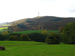 The Bornberg from the northeast