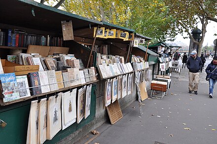 Booksellers on the quays of the Seine (2012)