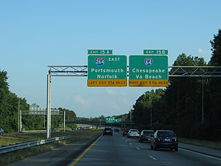 <span class="mw-page-title-main">Bowers Hill Interchange</span> Interchange in Virginia