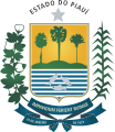 ブラジルのピアウイ州の紋章。“IMPAVIDUM FERIENT RUINAE”