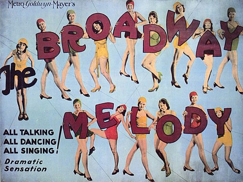 Premiering February 1, 1929, MGM's The Broadway Melody was the first smash-hit talkie from a studio other than Warner Bros. and the first sound film to win the Academy Award for Best Picture.