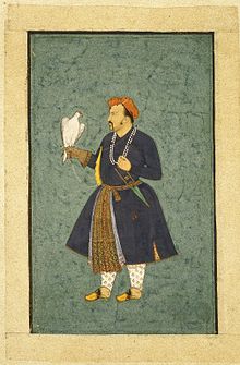 Böyük Moğol İmperiyası 220px-Brooklyn_Museum_-_Portrait_of_Jahangir_Holding_a_Falcon