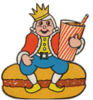 Representation of the Burger King character from 1955-1968