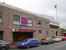 Der Burnley Football Club im Turf Moor