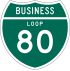 Interstate 80 Business Marker