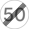 C56: End of local speed limit