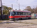 CLRV #4165 at Long Branch Loop while operating on the 501 Queen line.