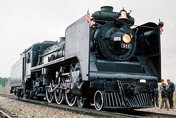 CPR No. 1278 masquerading as Delaware and Hudson (D&H) No. 653, April 28, 1973