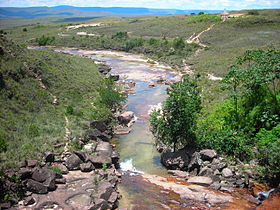 Pacheco Waterfall in Venezuela