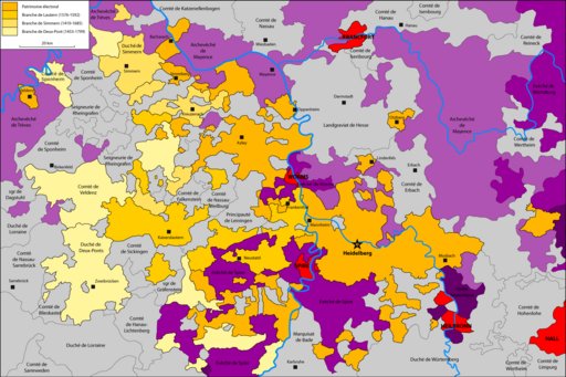 Carte Palatinat