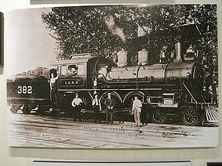 <span class="mw-page-title-main">Illinois Central 382</span> American 4-6-0 locomotive