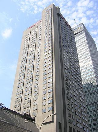 <span class="mw-page-title-main">Le Centre Sheraton Hotel</span> Hotel building in Montreal, Quebec