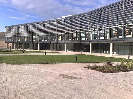 The Checkland Building at Falmer campus opened in 2009