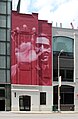 Schatz Building, Chicago, with a portrait of former tenant László Moholy-Nagy