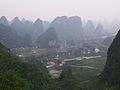 panorama karsego de ła Cina meridional, patrimonio ONUESC