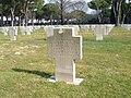Cimitero militare germanico di Pomezia, La nascita (13 giugno 1922) e la morte (13 giugno 1944).