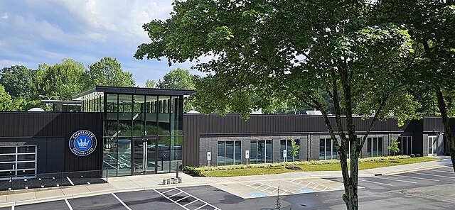 The Atrium Health Performance Park, which houses the headquarters and training facilities for Charlotte FC and Crown Legacy FC