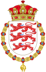 Coat of Arms of Patrice de MacMahon (Order of the Golden Fleece).svg
