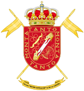 Coat of Arms of the 2nd Spanish Legion Reconnaissance Group Catholic Monarchs