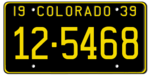 Colorado license plate 1939 graphic.png