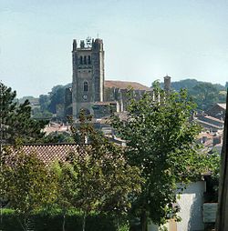 Anvista d'o centro de Condòm