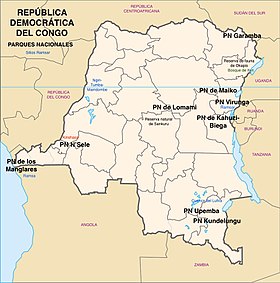 Geografía De La República Democrática Del Congo