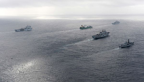 Response Force Task Group in the Mediterranean Sea during Cougar 12