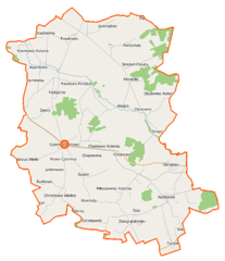 Plan gminy Czernice Borowe