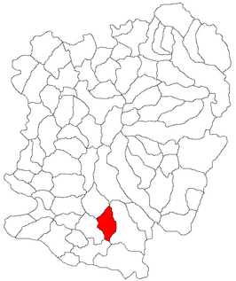 Kaart van Dalboșeț
